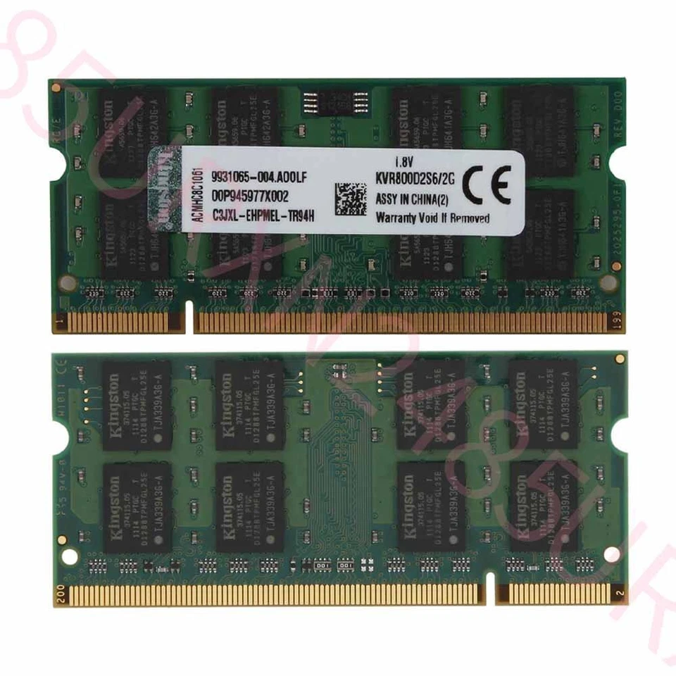 4GB 2x 2GB Kit Dell Latitude D520 D530 D531 D620 D630 D631 D820 D830 DDR2 Memory - Image 3 of 4