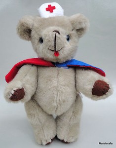 red cross teddy bear