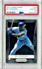 2012 Panini Prizm Bo Jackson PSA 10