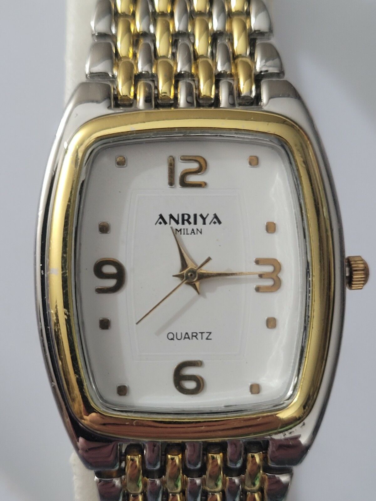 Anriya Milan Quartz Watch. Needs Battery. Sold As Is