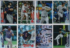2020 Topps Series 1 Rainbow Foil Base Parallel Lot (36 Cards) No Dupes Foilboard