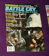 BATTLE CRY MAGAZINE (Sept. 1986) War Stores from Vietnam, Korea, Soviet Missiles
