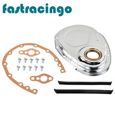 Timing Chain Cover For Sb Chevy V8 Sbc 283 327 350 383 400 Chrome