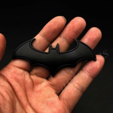 3d Metal Black Batman Dark Knight Mask Car Trunk Emblem Badge Decals Sticker