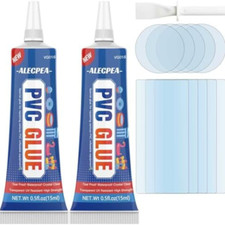 Air Mattress Patch Kit, Pool Liner Patch Kit Waterproof, Transparent Inflatable