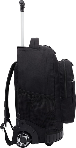Rolling Backpack, Black, 18 Inch - Picture 4 of 11