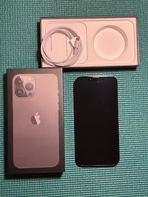 Apple iPhone 13 Pro Max- 512GB - Graphite (Unlocked) A2484 (CDMA + GSM)