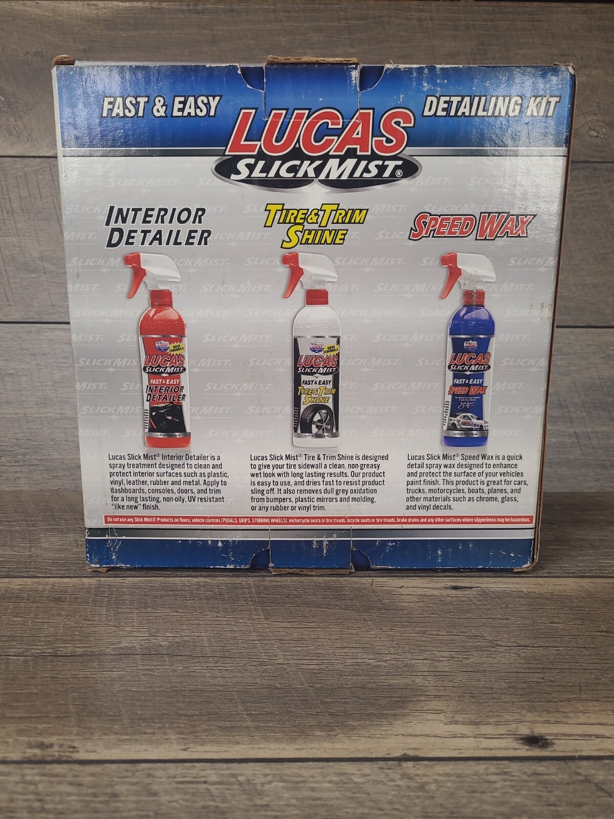 Lucas Oil 10558 Slick Mist Detail Kit