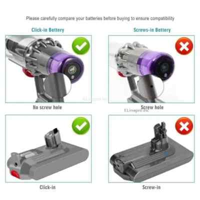 NEW GENUINE DYSON SV29 OUTSIZE DETECT Click-in Battery - fits SV16