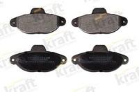 Kraft 6003100 BremsbeläGe Bremsbelagsatz FüR Fiat