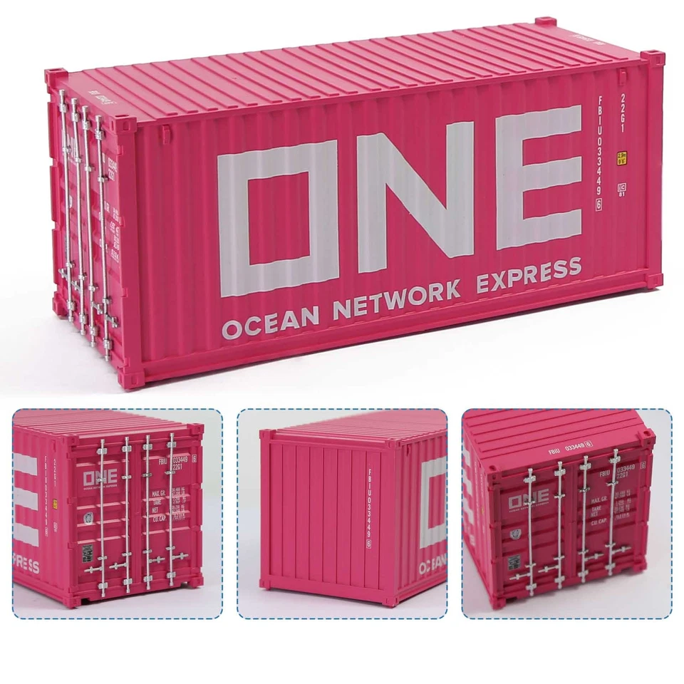 Evemodel O Scale 20ft Shipping Container 20' Cargo Box for Model Railway C4320 - Image 4 of 4
