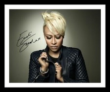 Emeli Sande Autograph Signed & Framed Photo