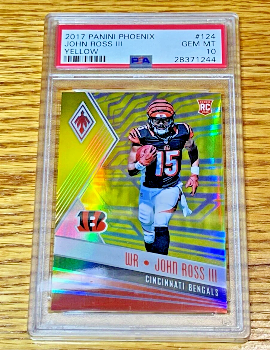 John Ross Panini Phoenix #124 Yellow
