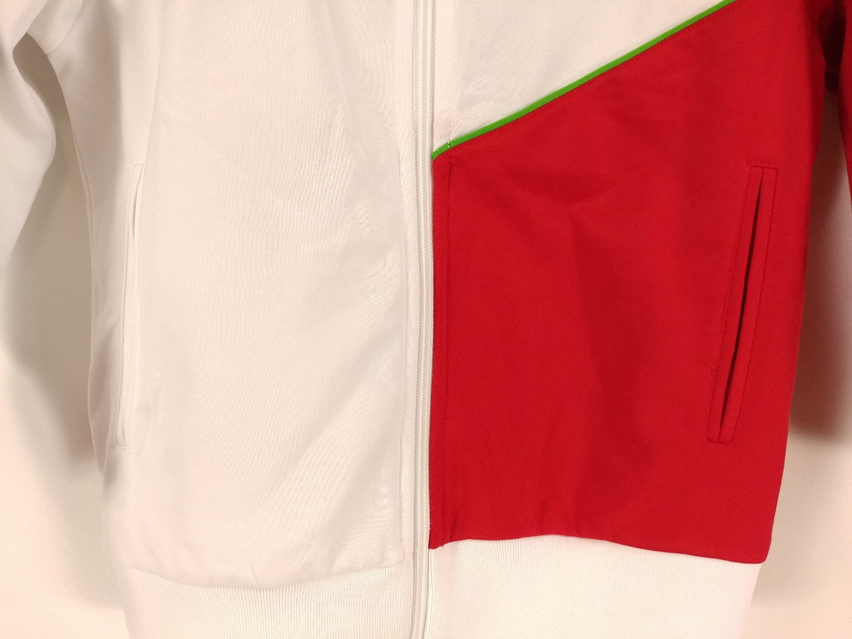 FILA ジップアップジャケット レッド/アイボリー $_57.JPG?set_id=8800005007