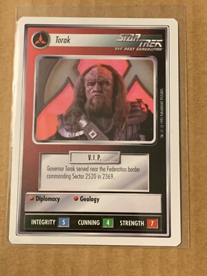  Star Trek CCG Beta WB 1995 Torak
