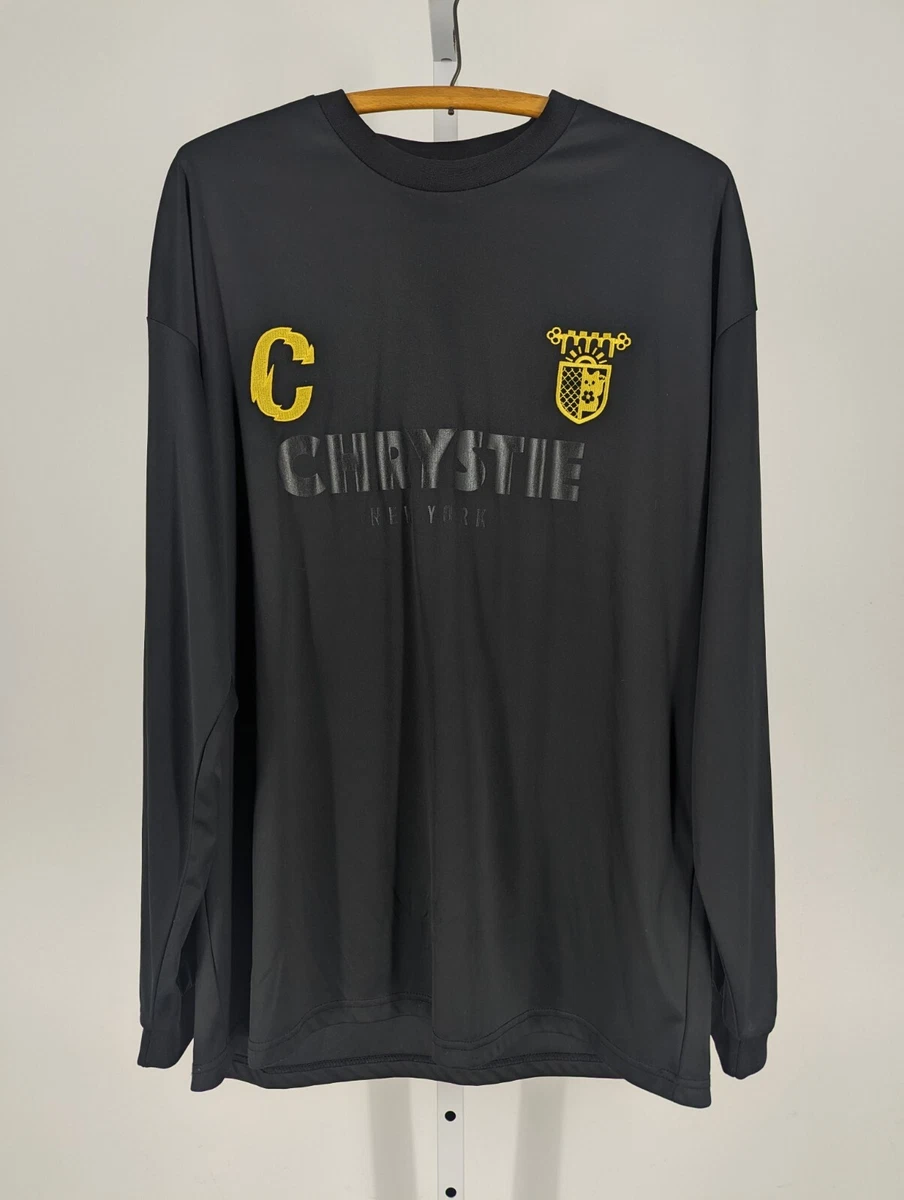 CHRYSTIE NYC TEAM SOCCER JERSEY BLACK PURPLE