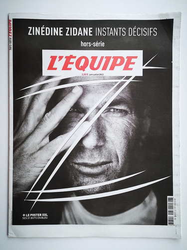 Hors-série L'Equipe Football - Zinedine Zidane - Avec Poster XXL - Édition Originale 2022