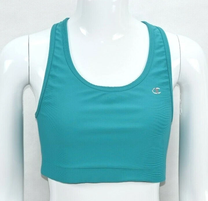 Champion double dry sports bra green size medium RN# 15763