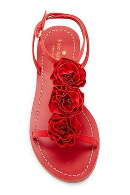 kate spade red sandals
