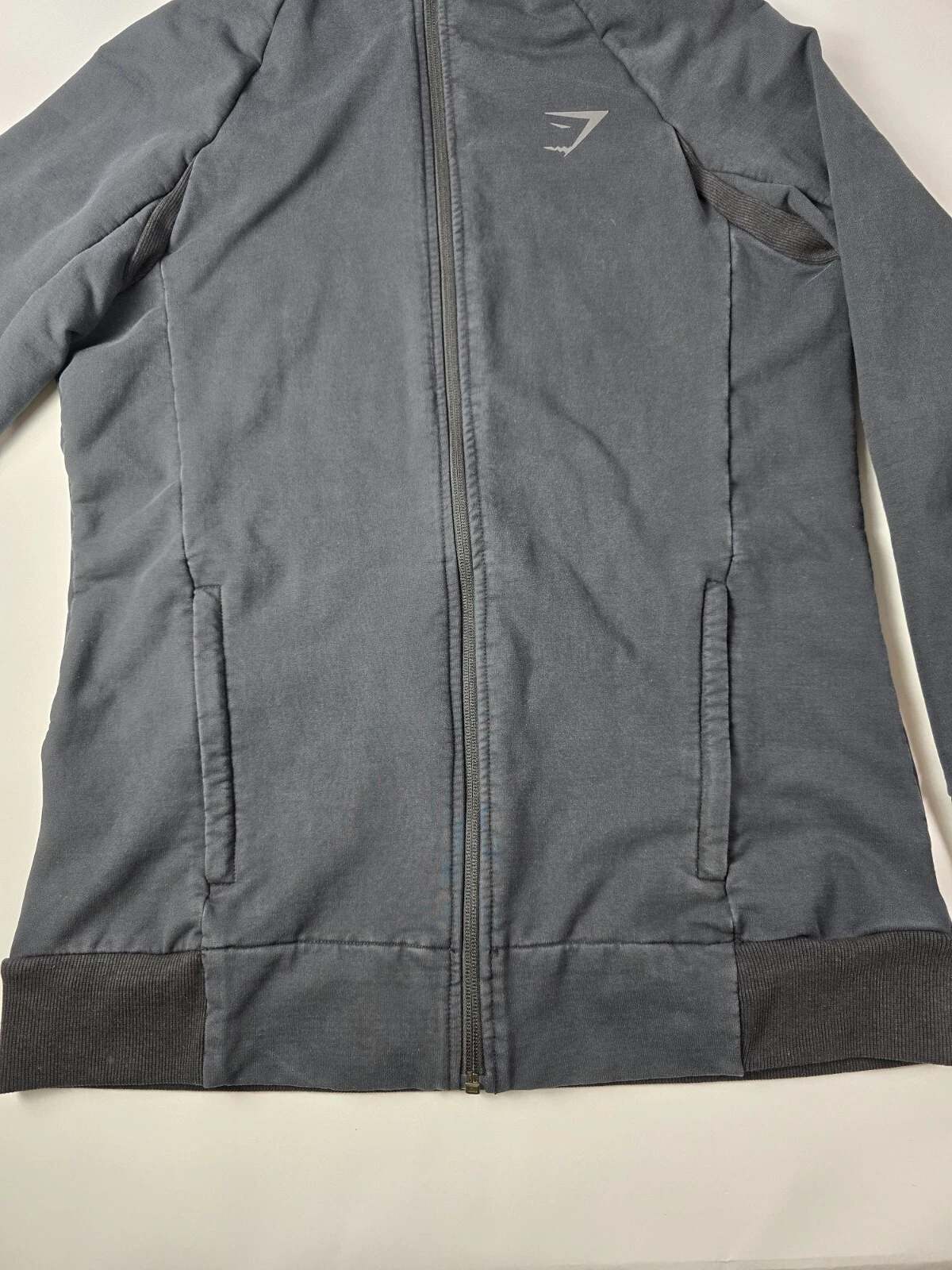 gymshark sweatshirt zip up active wear sport hoodie