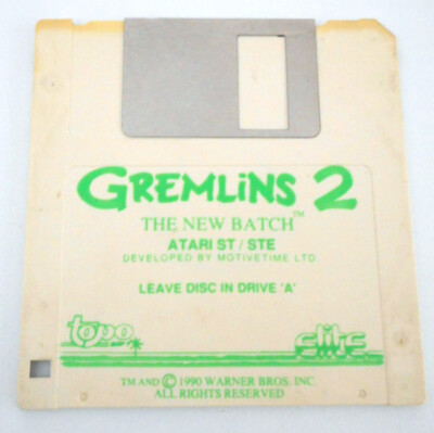 Jeu GREMLINS 2 Pour Atari ST/STE/MEGA ST - Bon état, Testé