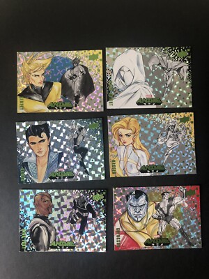 2020 Upper Deck Marvel Anime  - Hyper Mosaic Paraellel Singles