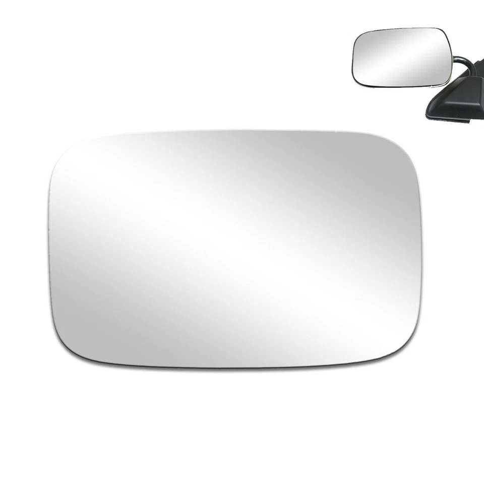 Зеркало стекло подходит 1980 1981 1982 1983 1984 Ford F100 драйвер LH стороне плоский клей - Изображение 2 из 4