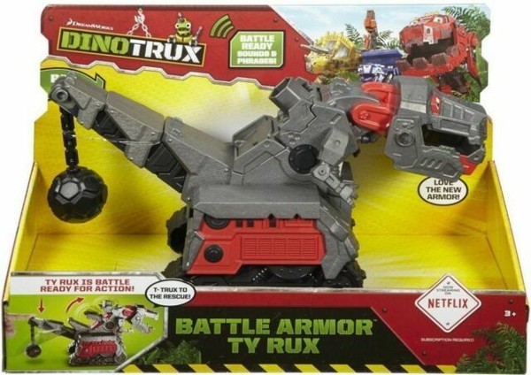 mattel dinotrux ty rux vehicle
