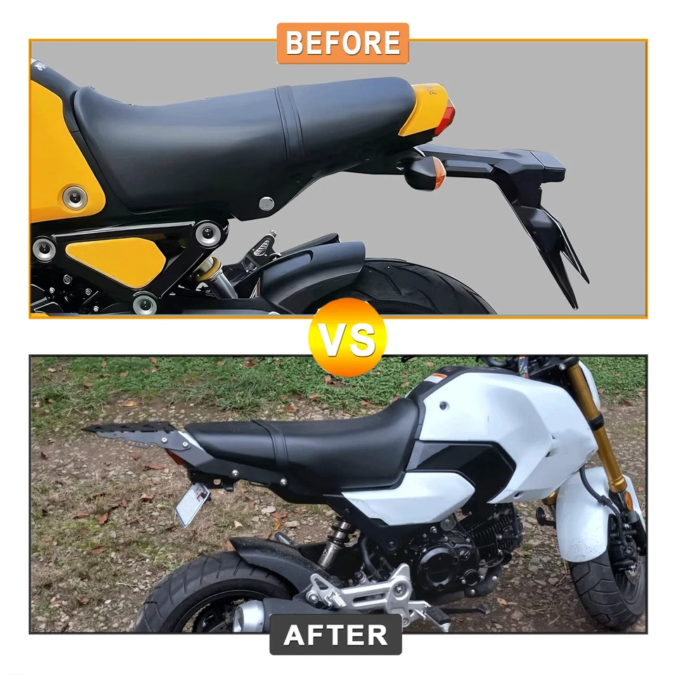 Rear Luggage Rack Carrier Cargo Holder For Honda MSX 125 MSX125 GROM125 2016-20 - Image 4 of 4