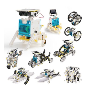 Green Energy 13 in 1 Solar Robot Kit Educational Mechanical New Sealed DIY New 
