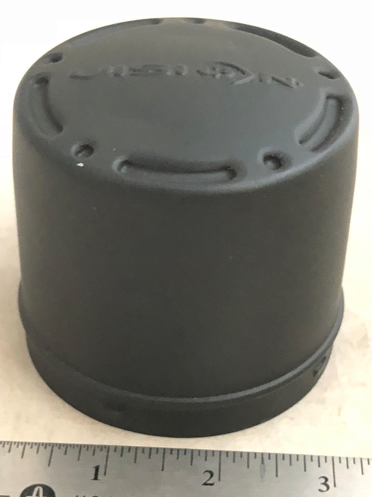 Vision Wheels Wheel Rim Matte Black ATV UTV Hub Cover Center Metal Cap