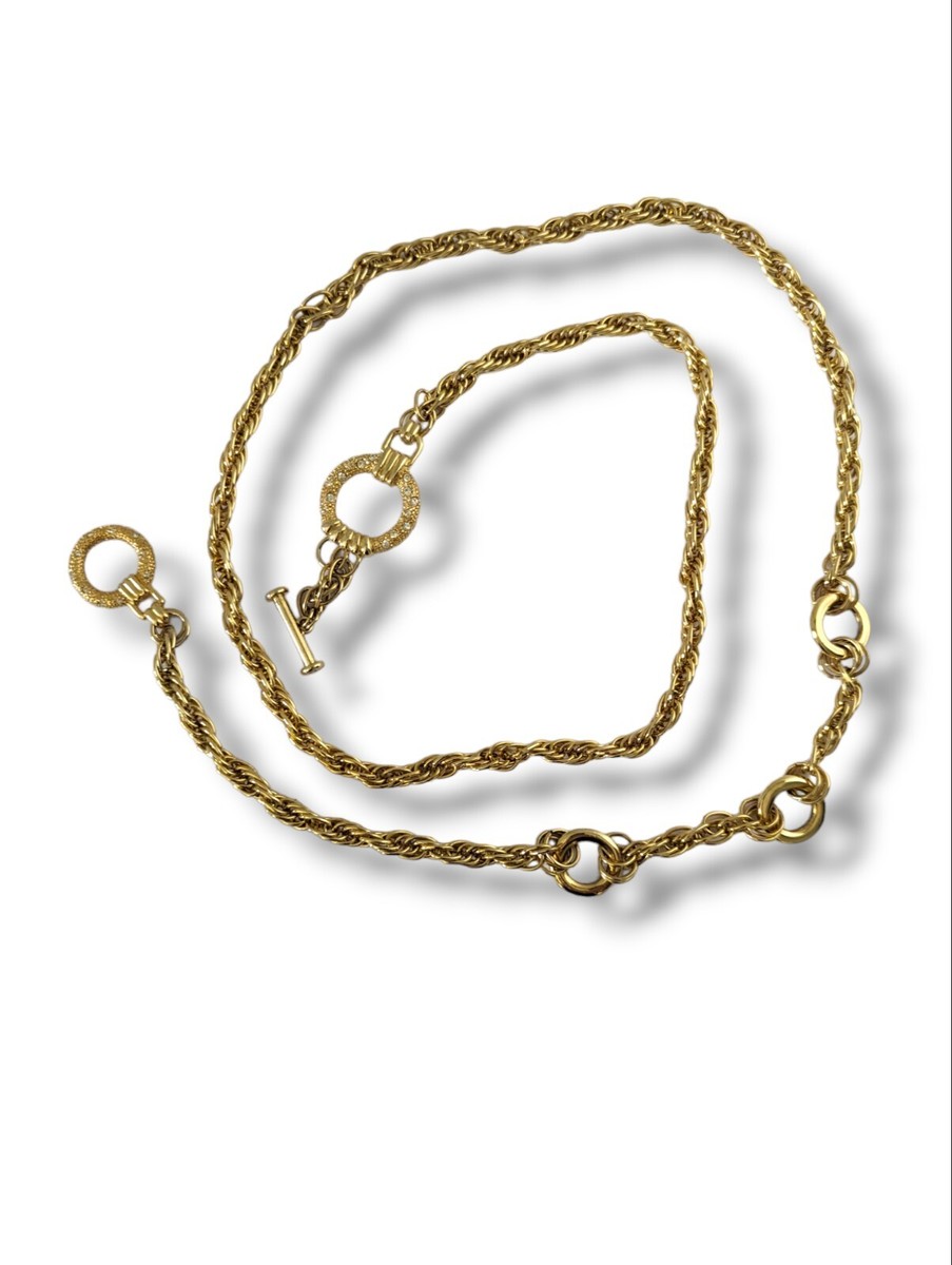 小物 old anchor chain belt . size 73cm Western Metal Oval Concho Chain Belt No.1 at Amazon Women's