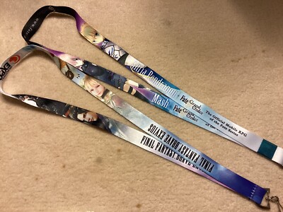 Final Fantasy  Brave Exvius and Altria Pendragon Mash Crunchyroll Lanyard