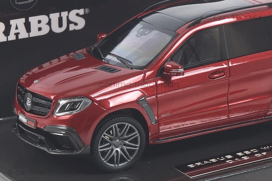 Brabus 850 Widestar XL Basis Mercedes-AMG GLS 63 rot Minichamps 1:43 437037362 - Bild 2 von 3