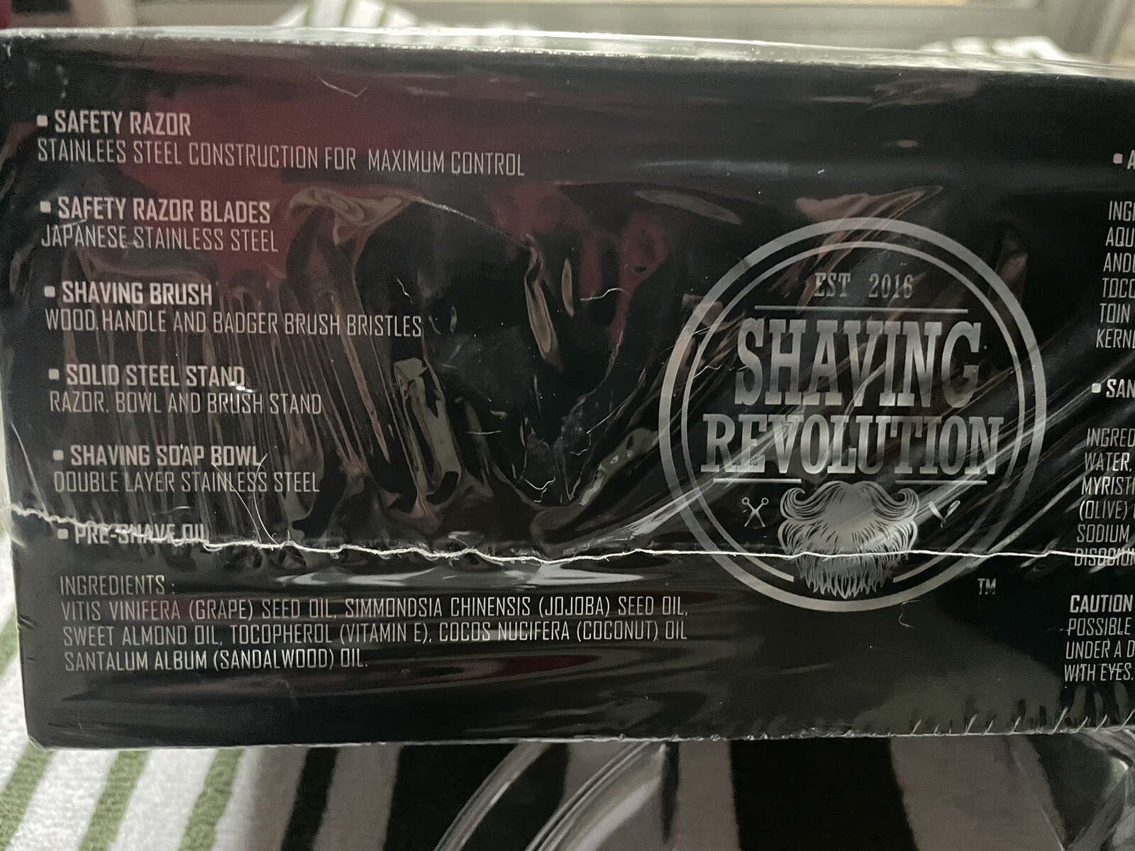 Shaving Revolution Luxury Safety Razor Shaving Kit Factory Sealed by Viking New
