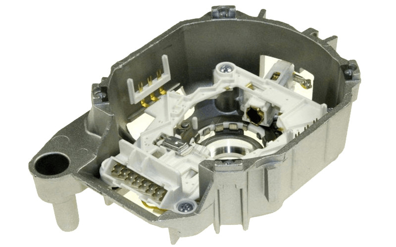 Charbon moteur avec carter arrière Bosch 00496872 pour essorage stable
