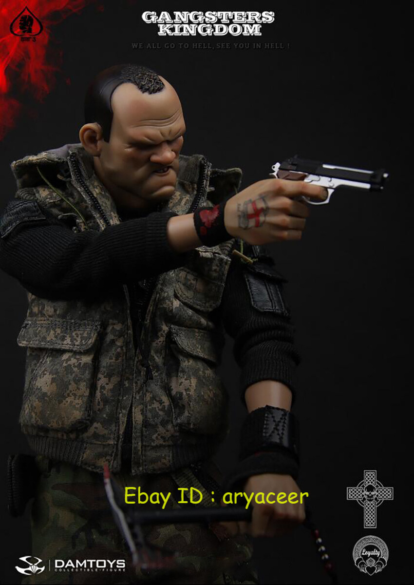 DAMTOYS GK003 Gangsters Kingdom 1/6 Spades 3 Bernie Figure Model