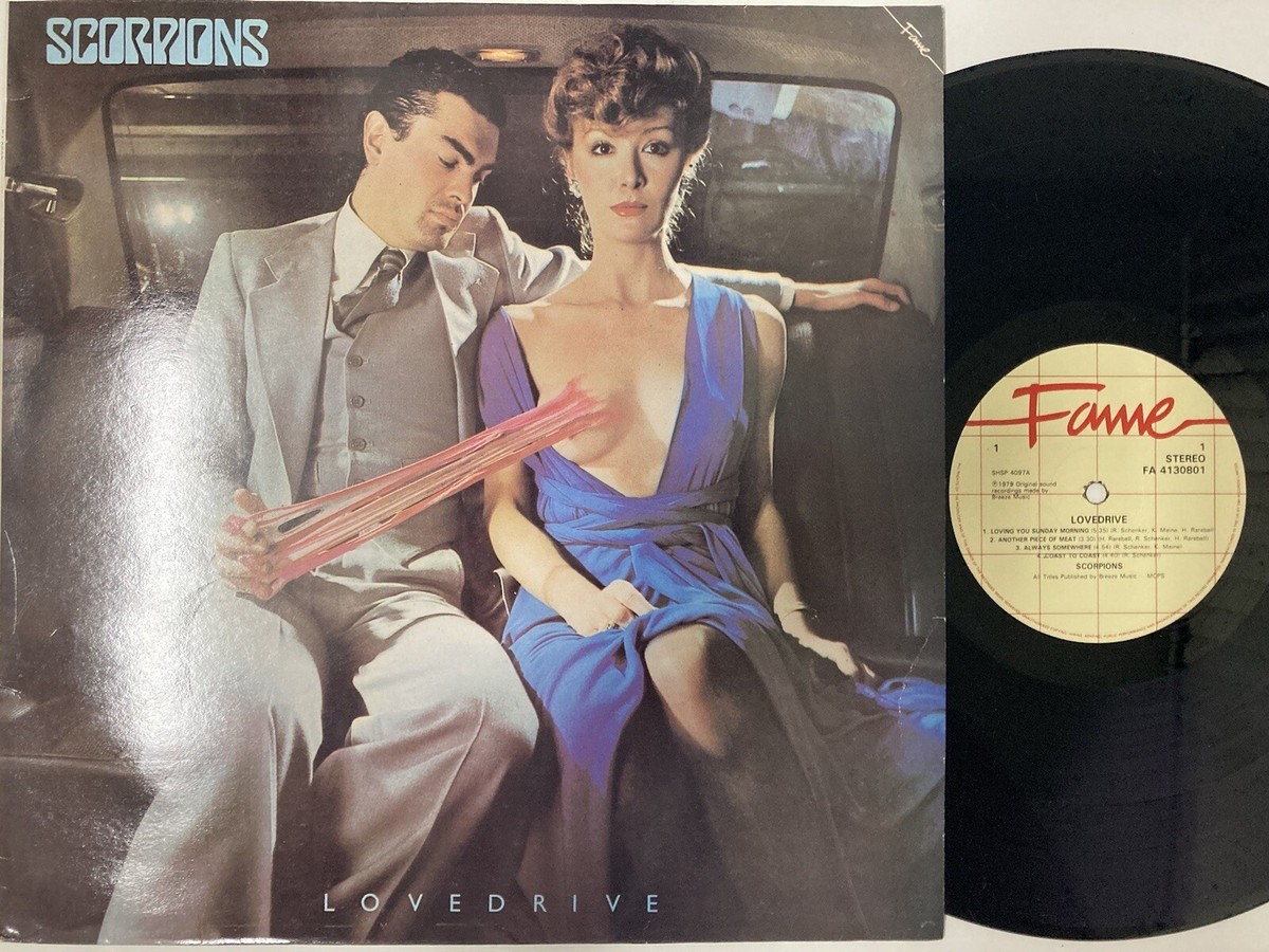 scorpions ラブ・ドライブ　LPレコード Scorpions – Lovedrive – Vinyl (LP, Album, Reissue), 1983