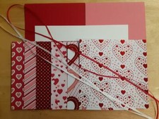 Stampin Up! FROM MY HEART SPECIALTY 6 x 6 Designer Paper Card Kit VALENTINE DAY