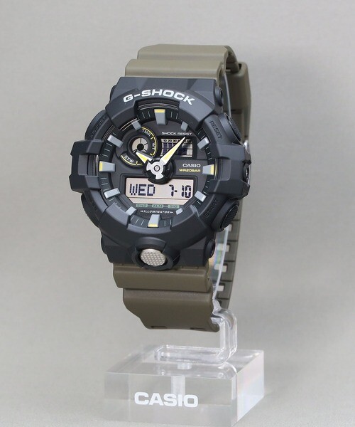 CASIO G-SHOCK GA-710TU-1A3JF Men Watch Two Tone Utility Colors 