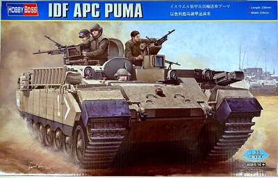 Hobby Boss 83868 IDF APC Puma 1:35 Neu Bauteile versiegelt in Original Box