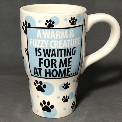 Coffee Tea Mug by Laurie Veasey Our Name is Mud 16 oz Cup Pet Food Dispenser