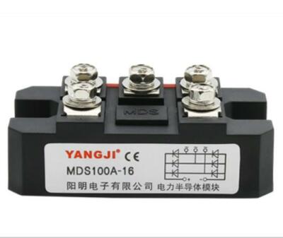 1pcs Three-phase bridge rectifier module MDS100-16 DC control AC DC-AC
