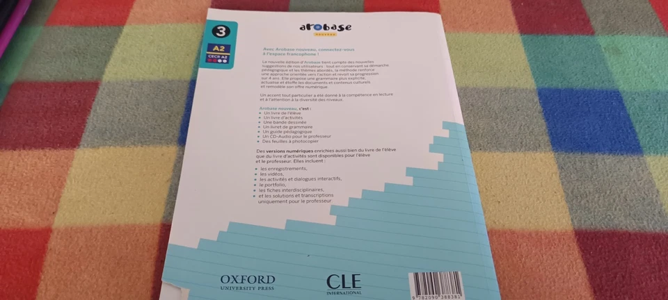 AROBASE NOUVEAU 3. PACK CAHIER D´ACTIVITES + LIVRE DE GRAMMAIRE - Imagen 2 de 4