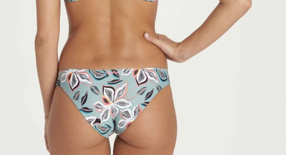 Parte inferior de biquíni tropical reversível Surf Beat - Imagem 4 de 4
