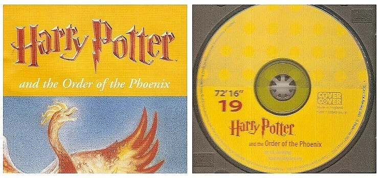 Harry Potter & the Order of the Phoenix Replacement Disc 19 ONLY (2003) - Image 1 of 1