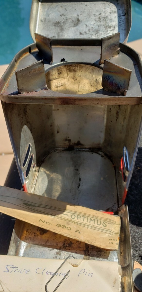 Vintage Genuine Optimus 80 Sweden Made Collectible Camping Stove