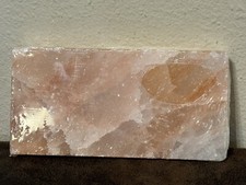 Himalayan Pink Salt Block Slab Tile Stone Cooking BBQ Plate 8 X 4 - Sealed NEW