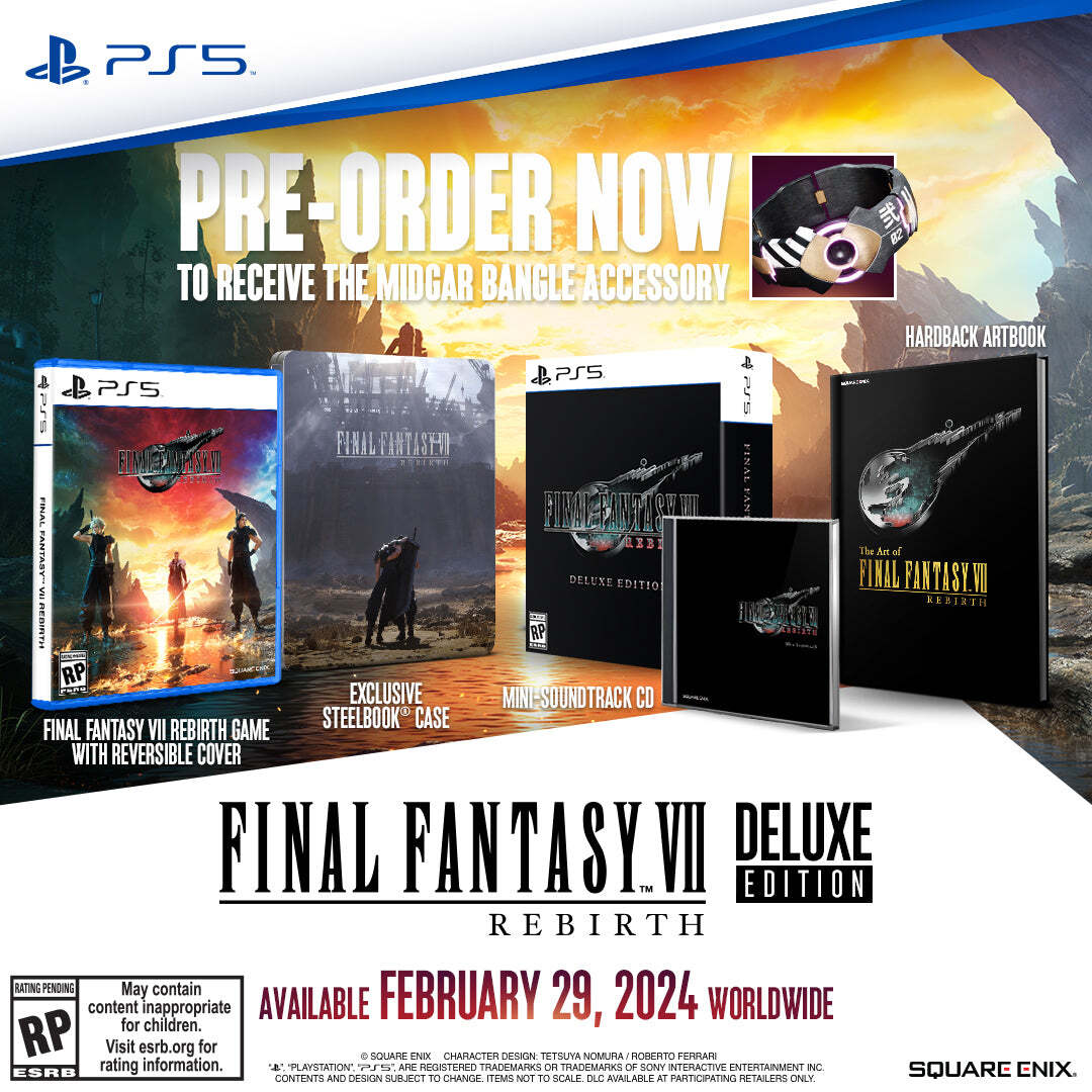 Final Fantasy VII Rebirth Deluxe Edition - PS5 | eBay