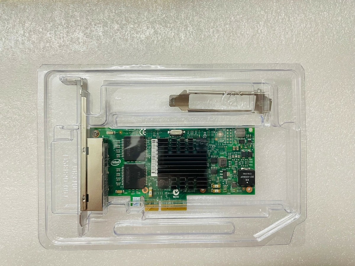 Intel I350-T4V2 OEM i350-T4 PCIe x4 Ethernet Adapter NIC Intel I350-T4V2 OEM i350-T4 PCIe x4 Ethernet Adapter NIC